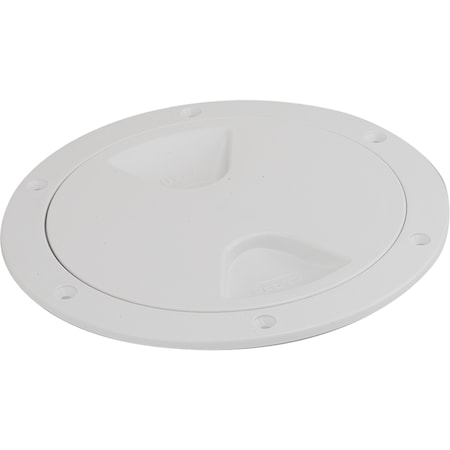 Sea-Dog Screw-Out Deck Plate - White - 5" 335750-1